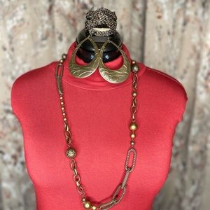 Pre-Treasured: Women’s Necklace, Earring , and Cuff Bracelet Set
